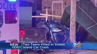 Two Teens Killed In Staten Island Car Crash