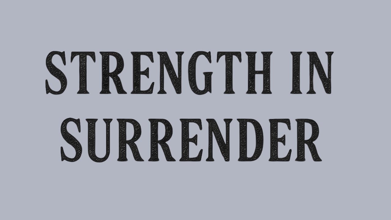 Vineyard Church | Strength in Surrender: Carriers of a Better Covenant ...