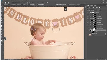 How to use the LSP Bubbles Action in Photoshop