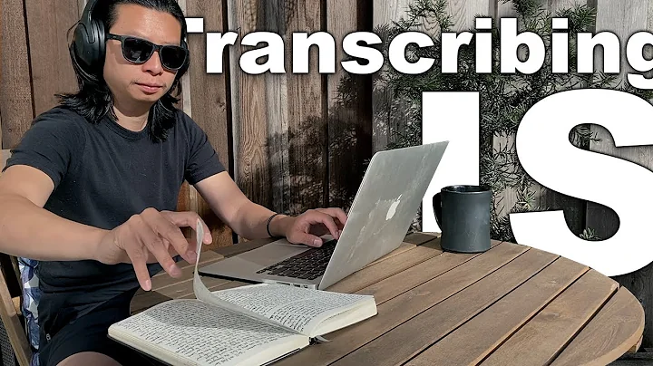 Transcribing is Therapy | Transcribing a Novel