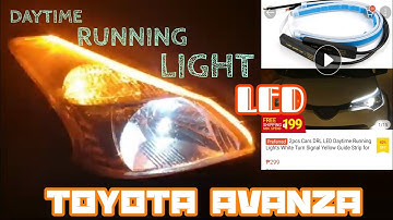 Toyota Avanza daytime running lights, Images, Photos, Gallery, Videos