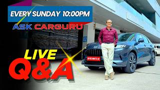 6-12 Lakhs में सही CAR कैसे चुनें? Ask CarGuru Live Q&A 🔥 Maruti, Tata, Kia, Hyundai, MG & Mahindra