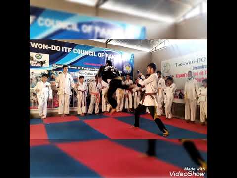 Yup Chagi And Ditch Chagi Back Kicks 