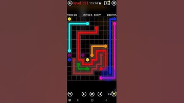 How To Solve Flow Free 11x14 Mega Mania Pack Level 131 Board Walk Through Solution Walkthrough