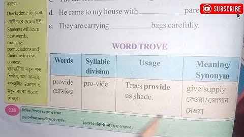class 3 wings part 3 chapter 1 reading or activity slove page no -128& 129