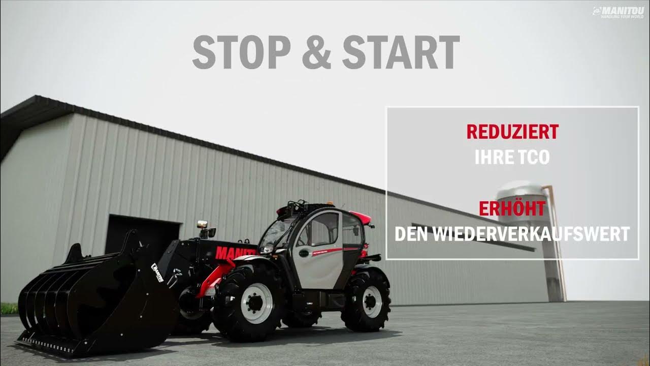 Stop and start Innovation Manitou DE YouTube