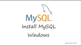 Chapter 3 Install Mysql Windows ( Practical Implementation of SQL )