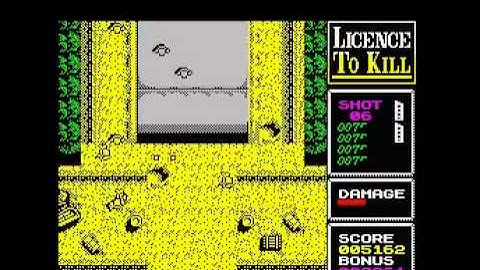 Licence To Kill (ZX Spectrum 128K version)