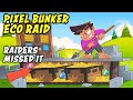 The GREATEST COMEBACK by Eco Raiding a PIXEL BUNKER in Rust