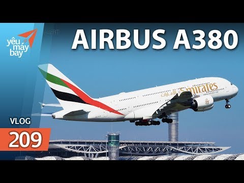 Video: Dung tích nhiên liệu của Airbus a380 là bao nhiêu?