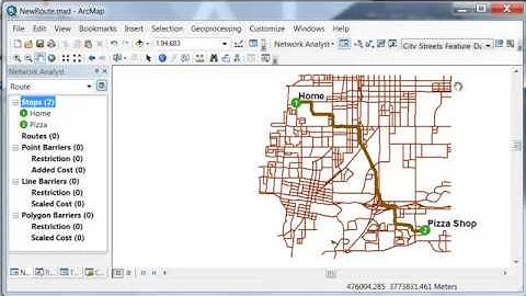 Quickest or Shortest Route Within Network
