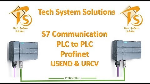 PLC to PLC Communication l USEND l URCV l Profinet l TIA Portal l Siemens