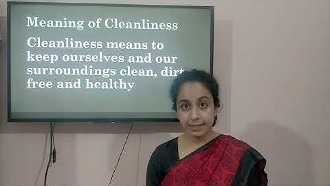 Class 2 - EVS - Cleanliness Part 1