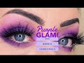 Makeup Tutorial - Purple Glam using Morphe 9L Lavendaze Palette! 💜