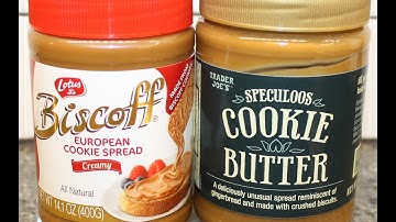 Biscoff Cookie Spread vs Trader Joe