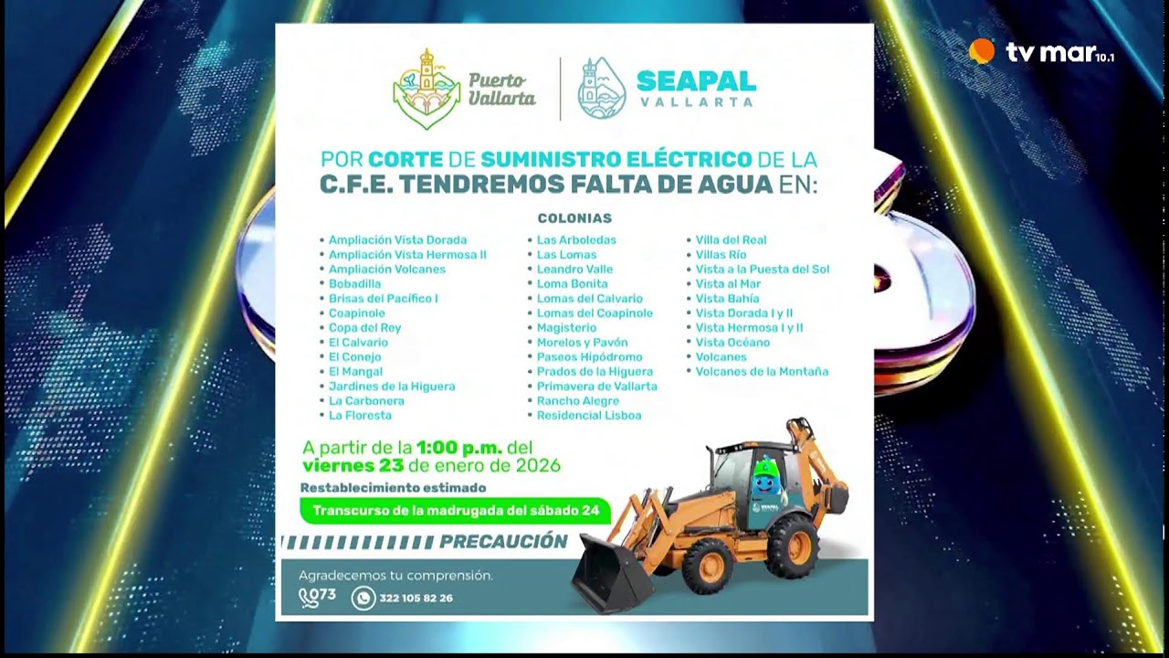 CPS Noticias matutino EN VIVO Puerto Vallarta y Bahía de Banderas— 23 de Enero de 2026