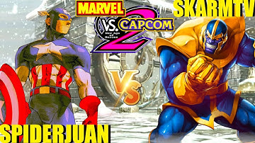 MvC2 Mvci Umvc3 SPIDERJUAN vs SKARMTV pt 4