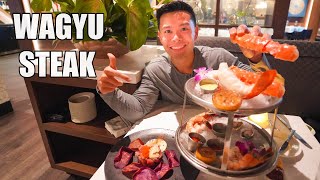 $120 LOBSTER & KING CRAB Seafood Tower LUXURY Dinner @ This Socal Casino!