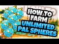 PALWORLD: HOW TO GET UNLIMITED PAL SPHERE | Palworld Tips and Tricks