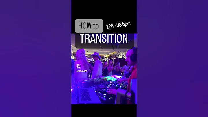 How to DJ: Transition from 128 - 98 bpm