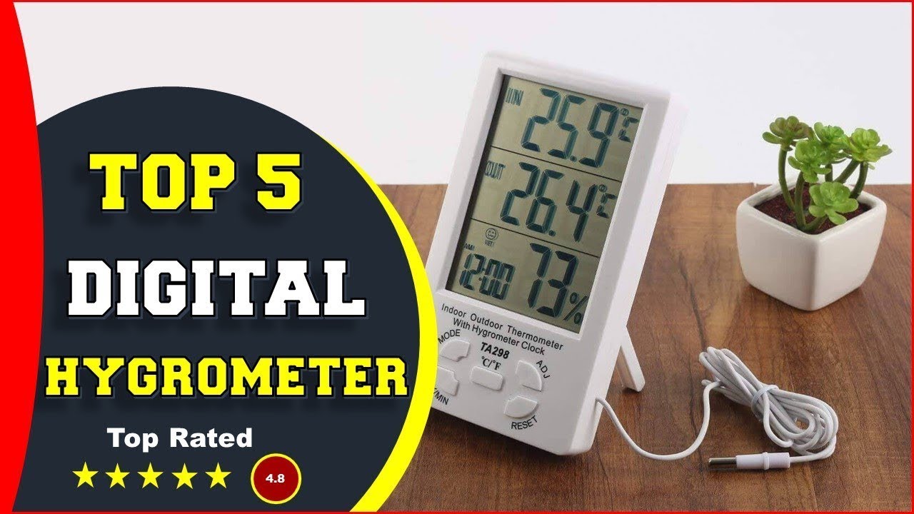 Wireless Gun Safe, Digital Hygrometer and Thermometer