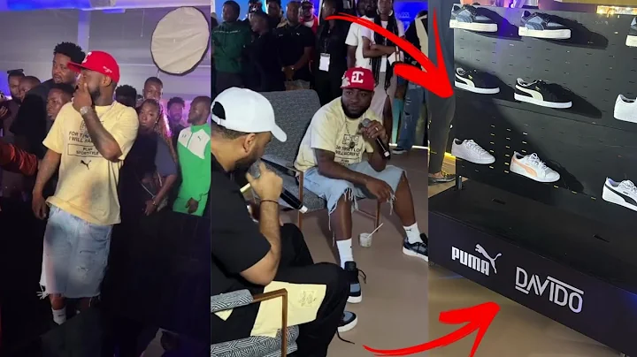 Davido Pepper Wizkid As He Shutdown His Davido Puma Collection In Lagos X Brother Shaggi X Gilmore