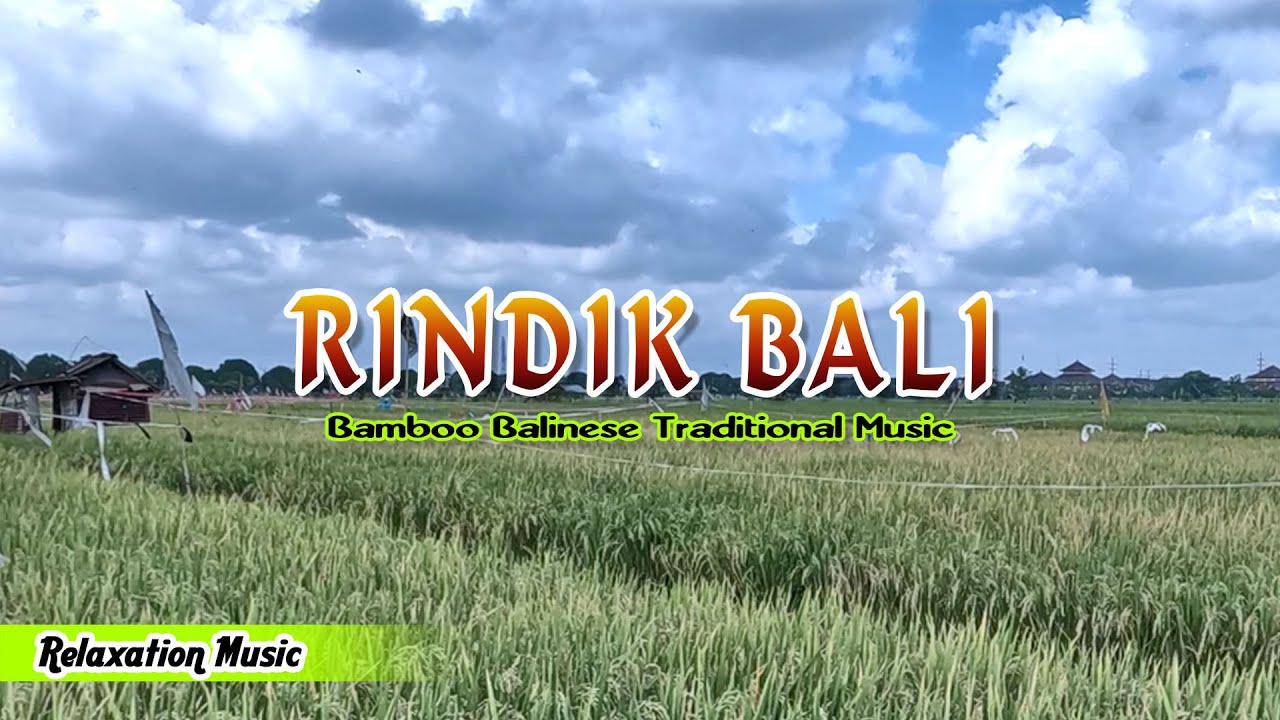Suasana Sawah dengan Lantunan Musik Rindik Bali ✅ ​⁠@Bali Bagus