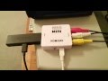 HDMI to AV Converter for Amazon Firestick