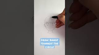 How to draw pigtails #shorts #anime #drawanime