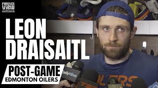 Leon Draisaitl Reacts to Arturs Silovs Performance vs. Edmonton: "Post Is Not Good Goaltending"