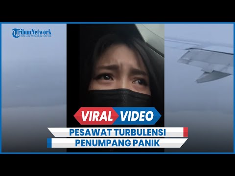 Detik-detik Pesawat Rute Jakarta Medan Turbulensi Penumpang Panik