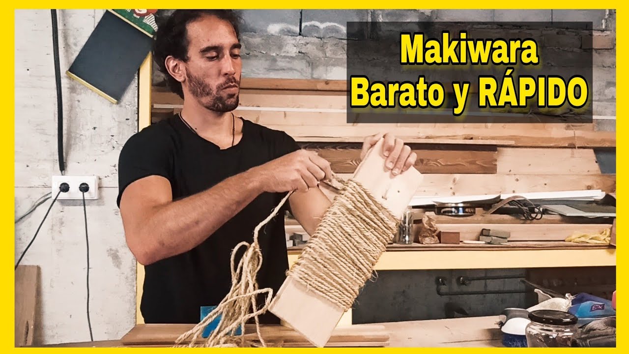 Construye en Casa un Makiwara Barato por menos de 10€. Shifu te enseña a hacerlo muy Rápido.