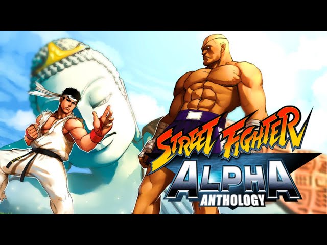 STREET FIGHTER ALPHA ANTHOLOGY - PS2