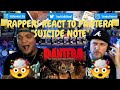 Rappers React To Pantera "Suicide Note"!!!