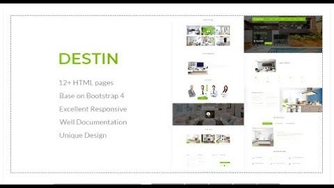 Destin | Real Estate Single Property HTML5 Template | Themeforest Templates