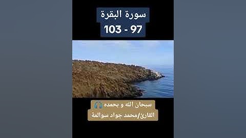 سورة البقرة97-103: القارئ/محمد جواد سوالمة