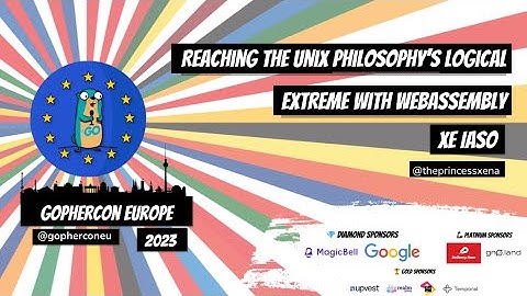 GopherCon Europe 2023: Xe Iaso - Reaching the Unix Philosophy