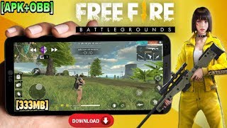 Garena Free Fire - Battlegrounds 2018 [ APK OBB] | Download Battle Royale Game For Android