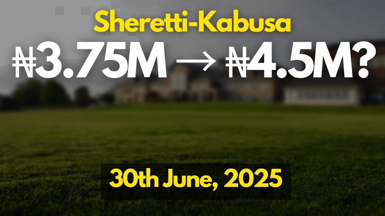 3.75M Sheretti Change of Price Alert! Land for Sale at Highland City Abuja