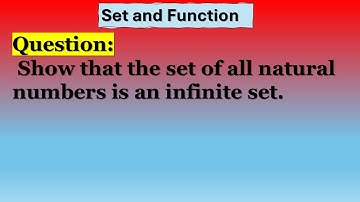 Understanding Infinite Sets: The Natural Numbers Explained