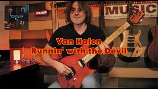 Van Halen Runnin With The Devil Guitar Cover