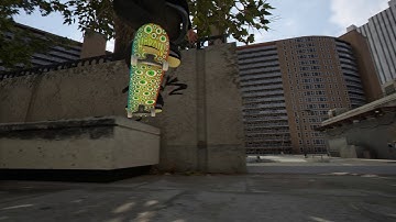 fsflip fakie nosegrind - sw bsflip 50 - impossible lipslide (session skate game)