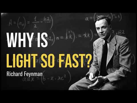 Richard Feynman Explains Why Speed of Light is So Fast
