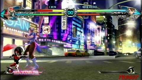 Tatsunoko Vs Capcom Viewtiful Joe / Joe the Condor Vs Chun-li / Zero