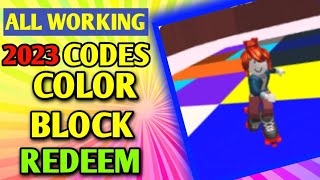 All *New* Color Block  Codes 2023 | Codes for Color Block  - Roblox Code Profile