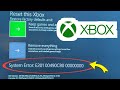 How To Fix System Error: E201 00490C80 00000000 On Xbox Series X|S