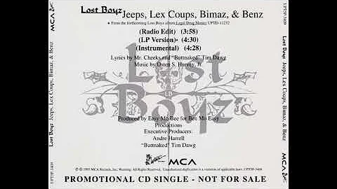 Lost Boyz - Jeeps, Lex Coups, Bimaz & Benz (Radio Edit)