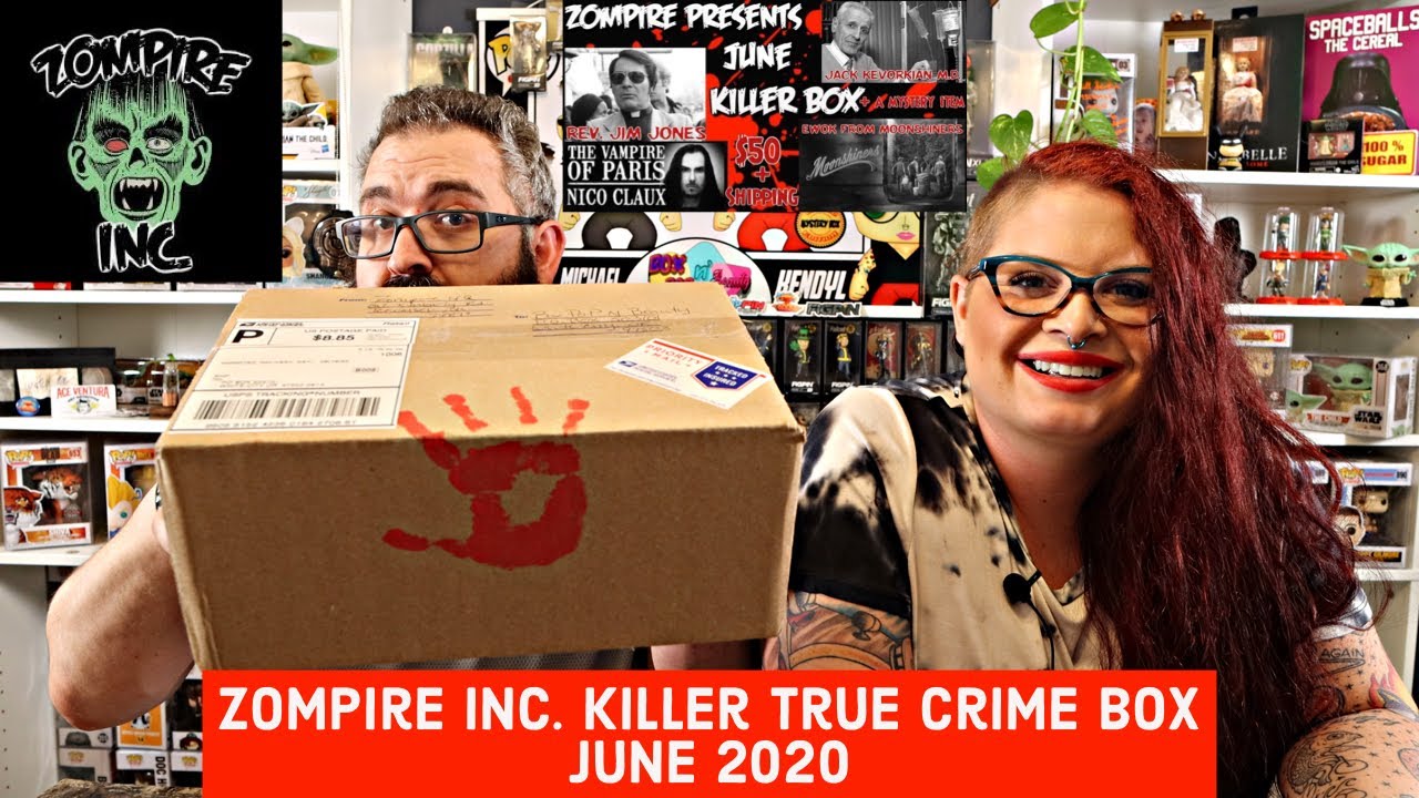Zompire Inc. $50 Serial Killer / True Crime Autograph + Relic Mystery Box - June 2020