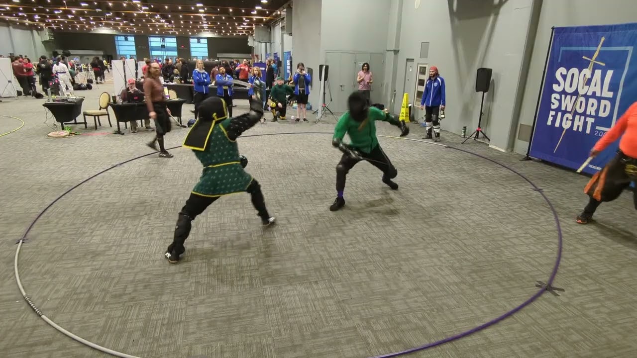 SoCal Swordfight 2025 - Tier C Saber Eliminations - Andrew Sherman vs Cameron Blair