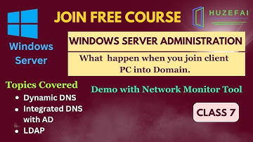#What happen when you join computer in the Domain | Ekascloud | Huzefa